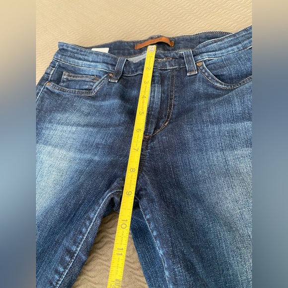 Joe’s Jeans mid rise skinny ankle jeans 27 women’s dark denim EUC riveted - Picture 9 of 10